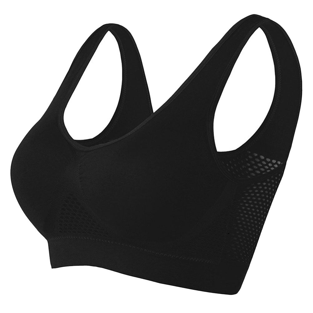Wirefree Bra Comfort - Reggiseno sportivo senza ferretto da donna,